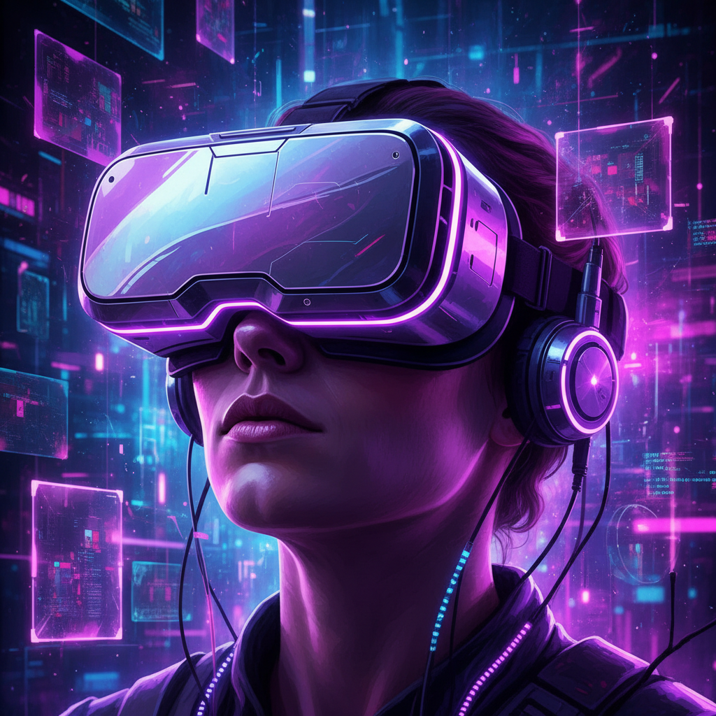 Cyberpunk Virtual Reality Sleeper AI Trend AI portrait example — Cyberpunk & Future