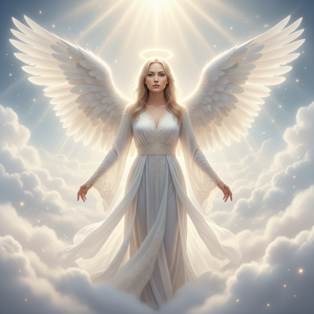 Ethereal Angelic Cloud Core AI Filter AI portrait example — Viral & TikTok