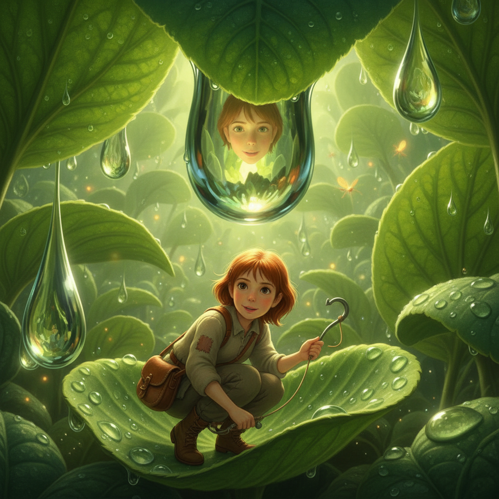 Ghibli Secret World Small Perspective AI AI portrait example — Ghibli & Anime