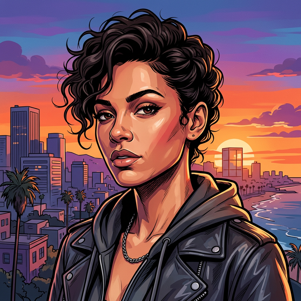 Grand Theft Auto Loading Screen AI Filter AI portrait