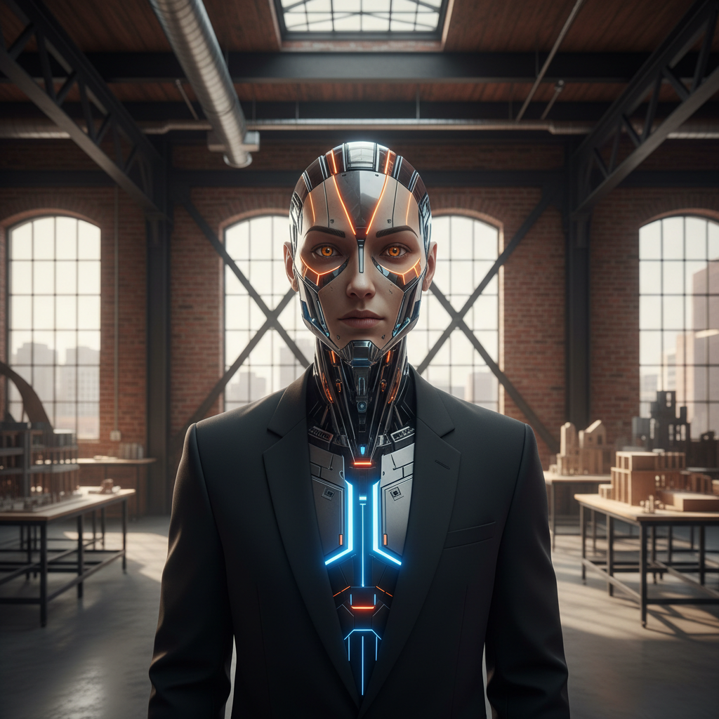 Industrial Loft Architect AI Trend Portrait AI portrait example — Professional Headshots