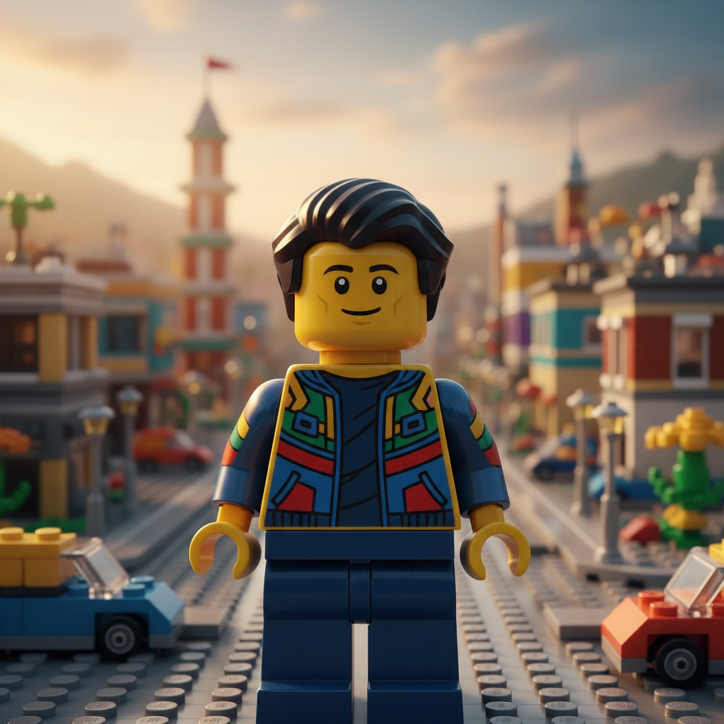 Lego Minifigure Brick World AI Portrait AI portrait — Viral & TikTok