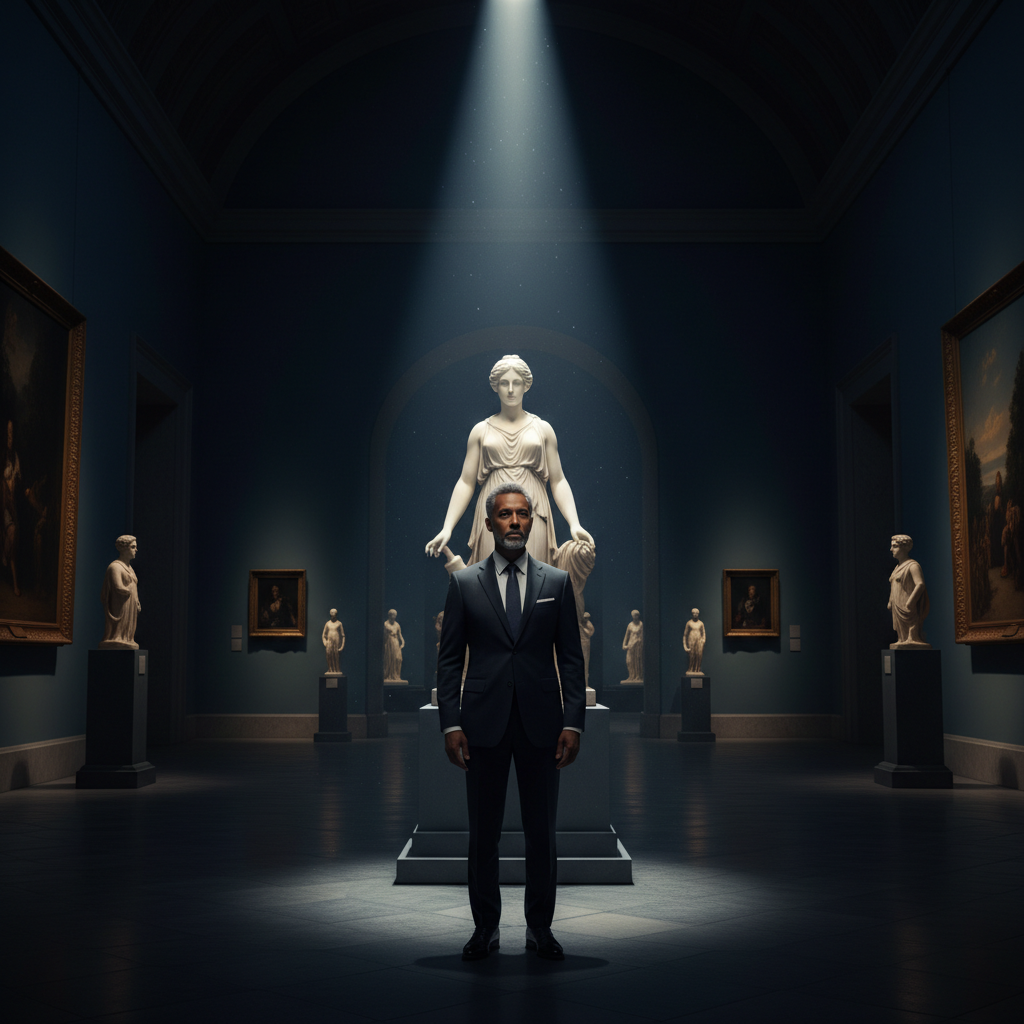 Midnight Museum Security Expert AI Filter AI portrait example — Professional Headshots