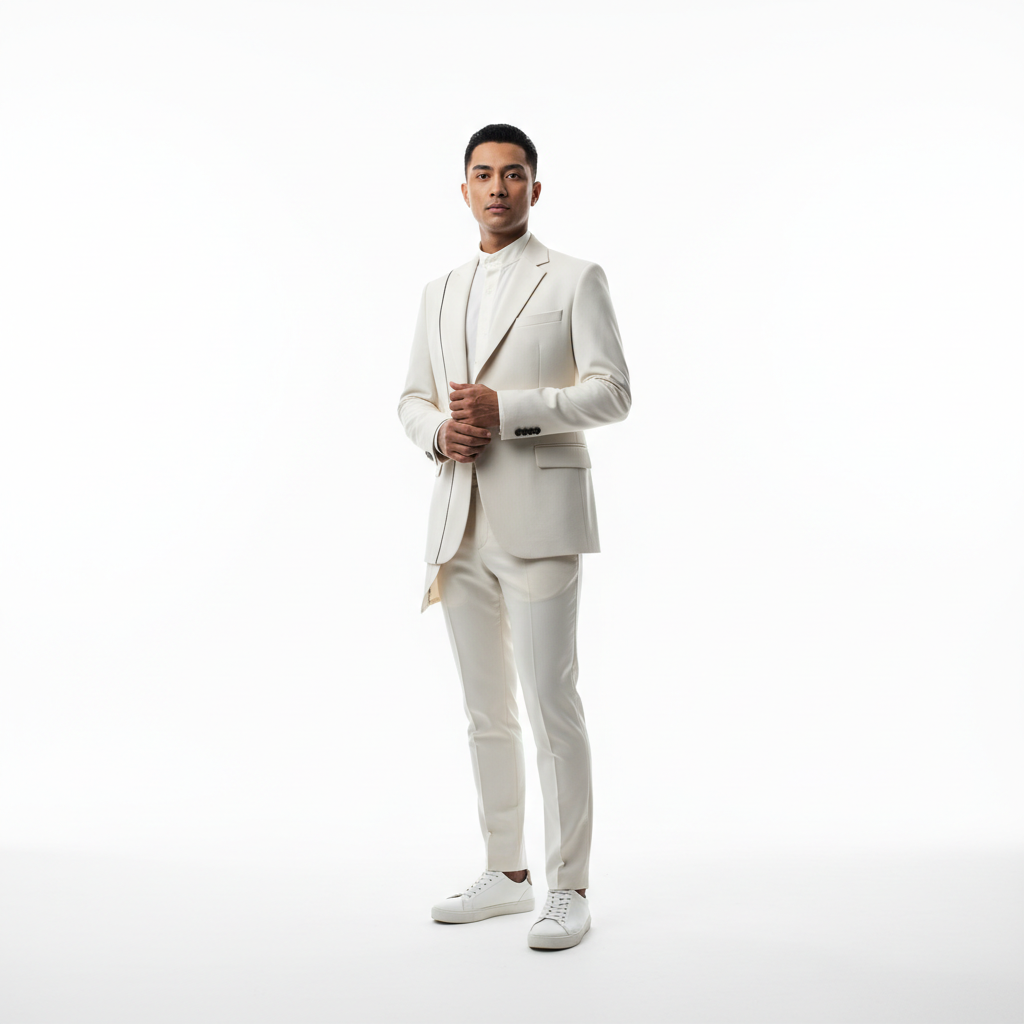Minimalist White Studio Architect AI Trend AI portrait example — Professional Headshots