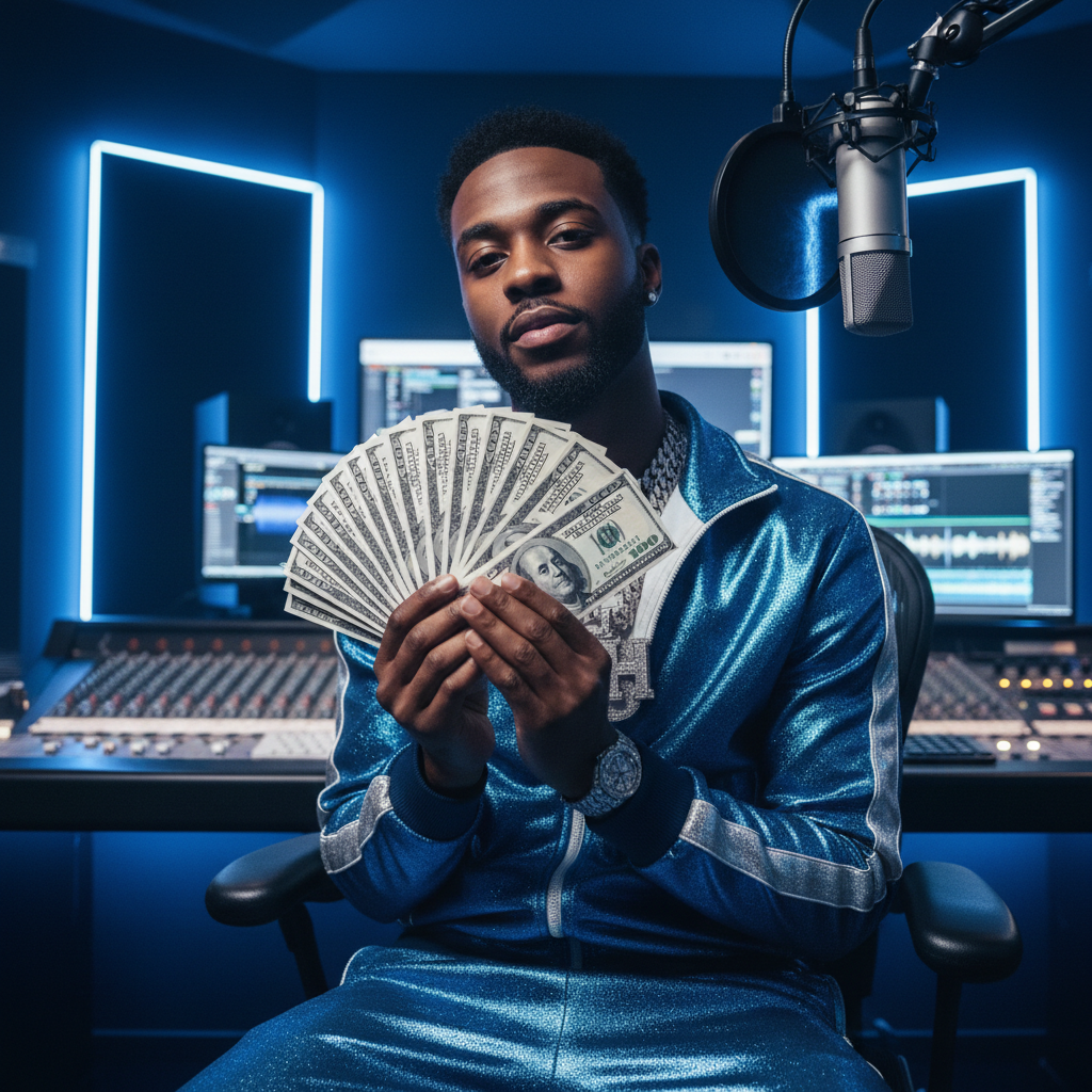 Money Spread Hip Hop Studio AI AI portrait example — Viral & TikTok