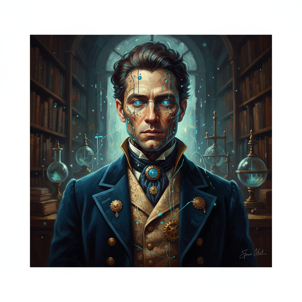 Regal Victorian Oil Painting AI Portrait AI portrait example — Professional Headshots