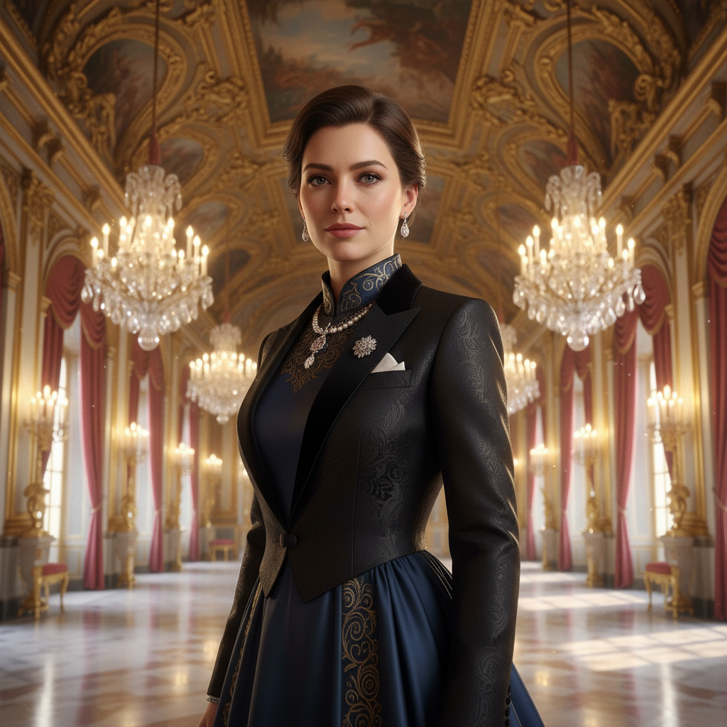 Royal Palace Diplomat AI Filter Portrait AI portrait example — Professional Headshots