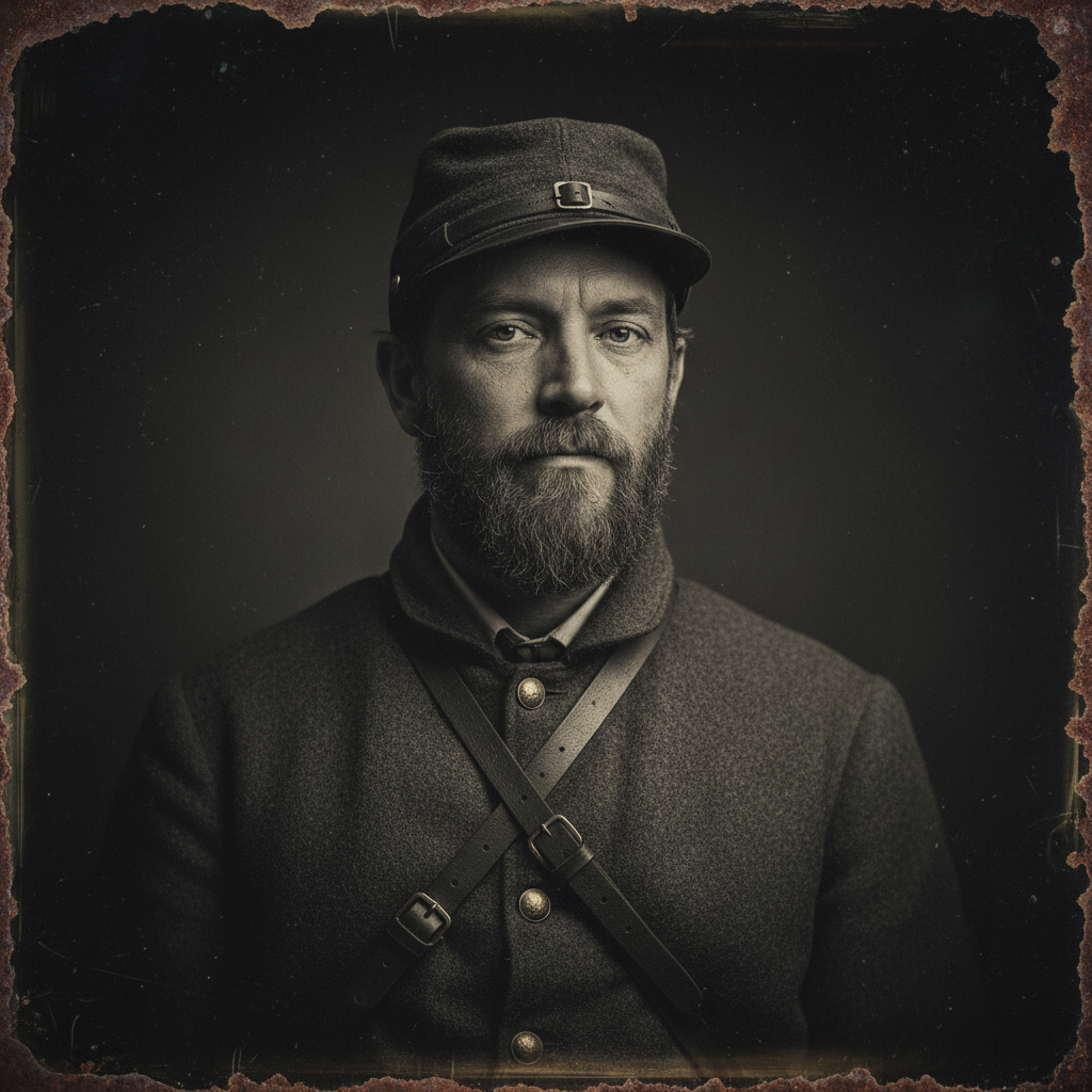 Victorian Tintype Ghostly AI Portrait Trend AI portrait example — Vintage & Retro