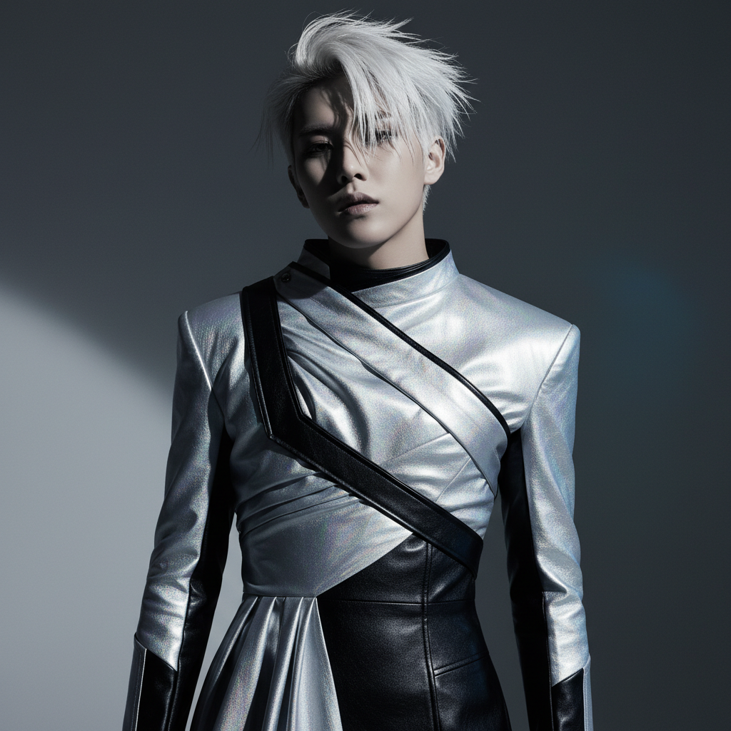 Vogue Korea Fashion Cover Shoot AI AI portrait example — K-Pop & Idol