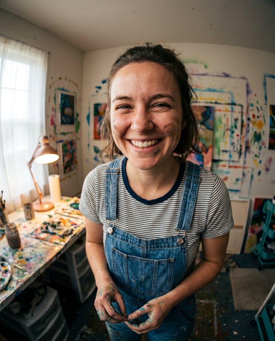 Art Studio Paint AI portrait — Free Copy & Paste