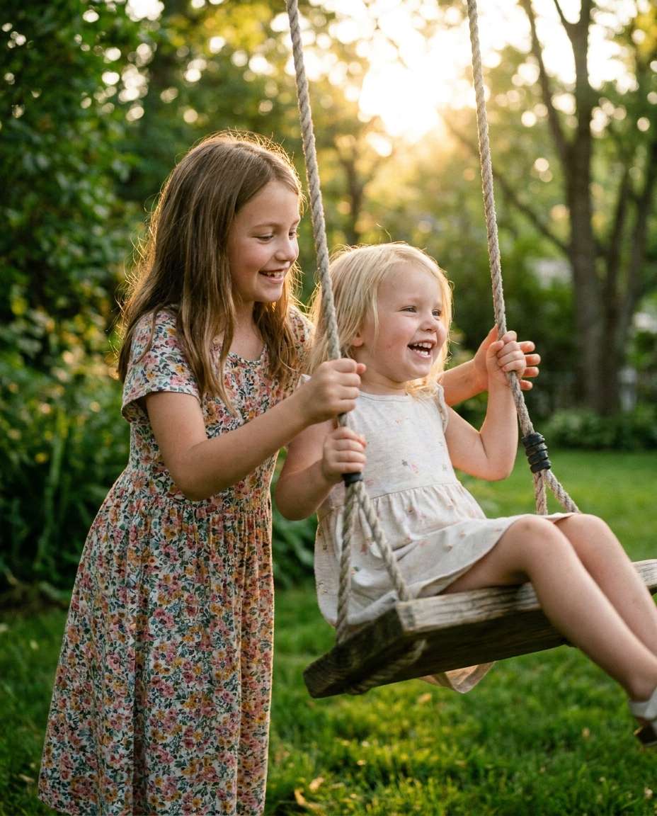 Backyard Swing AI portrait