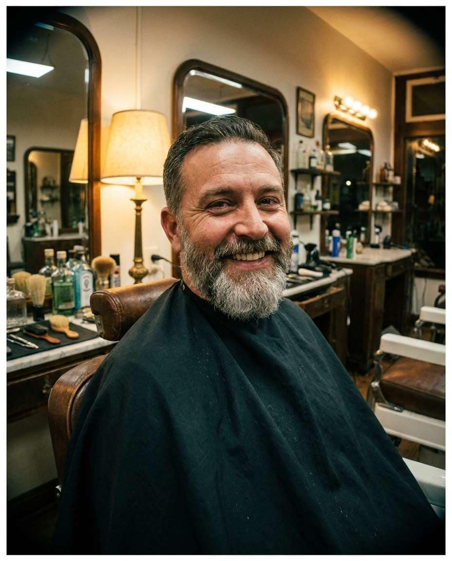 Barbershop Character AI portrait — Free Copy & Paste