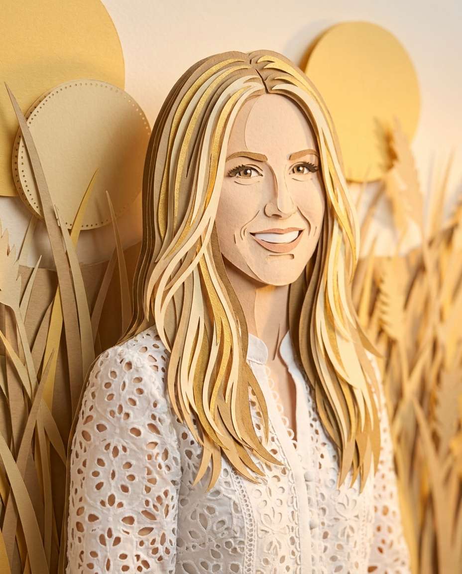 Boho Outdoor Breeze AI portrait