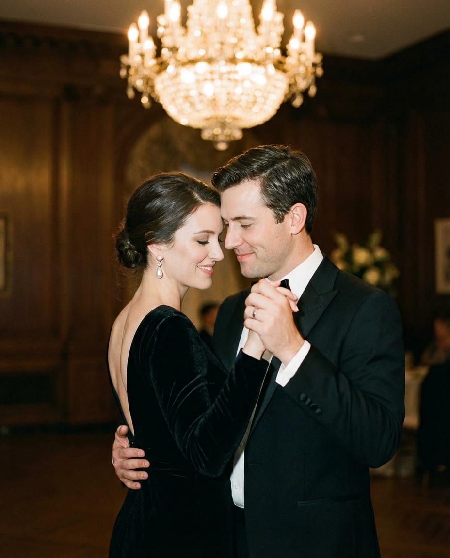 Classic Black Tie AI portrait — Gemini AI Hot Dress Couple Prompt