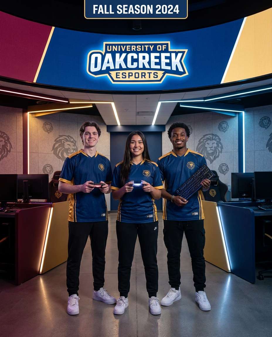 College Team Poster AI portrait — Gemini AI Esports Poster Prompts