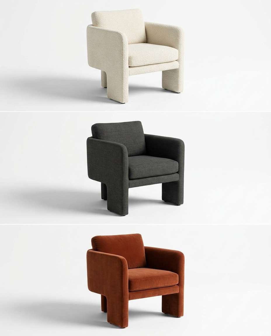 Colorway Lineup AI portrait — Gemini AI Prompt for Furniture
