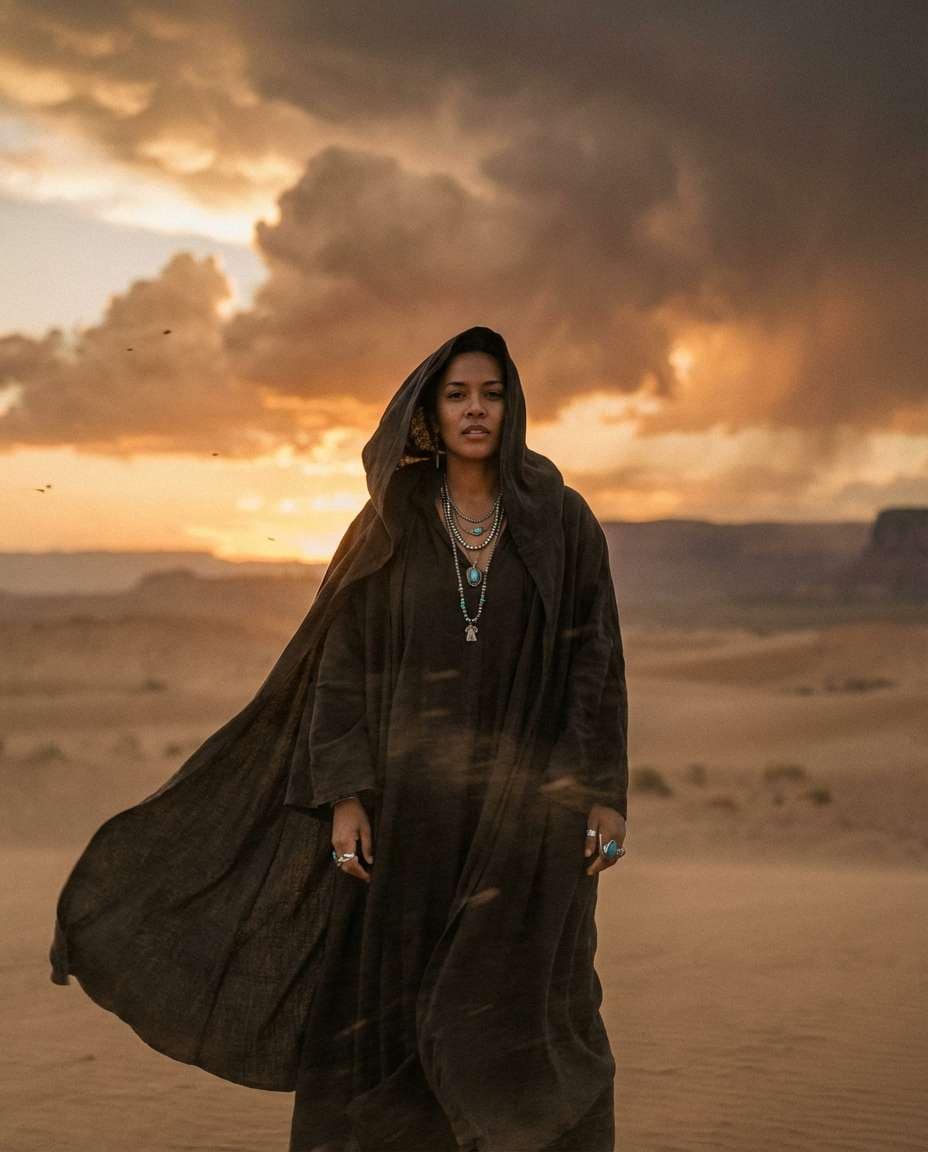 Desert Music Video AI portrait — Gemini AI Singer Photo Prompts