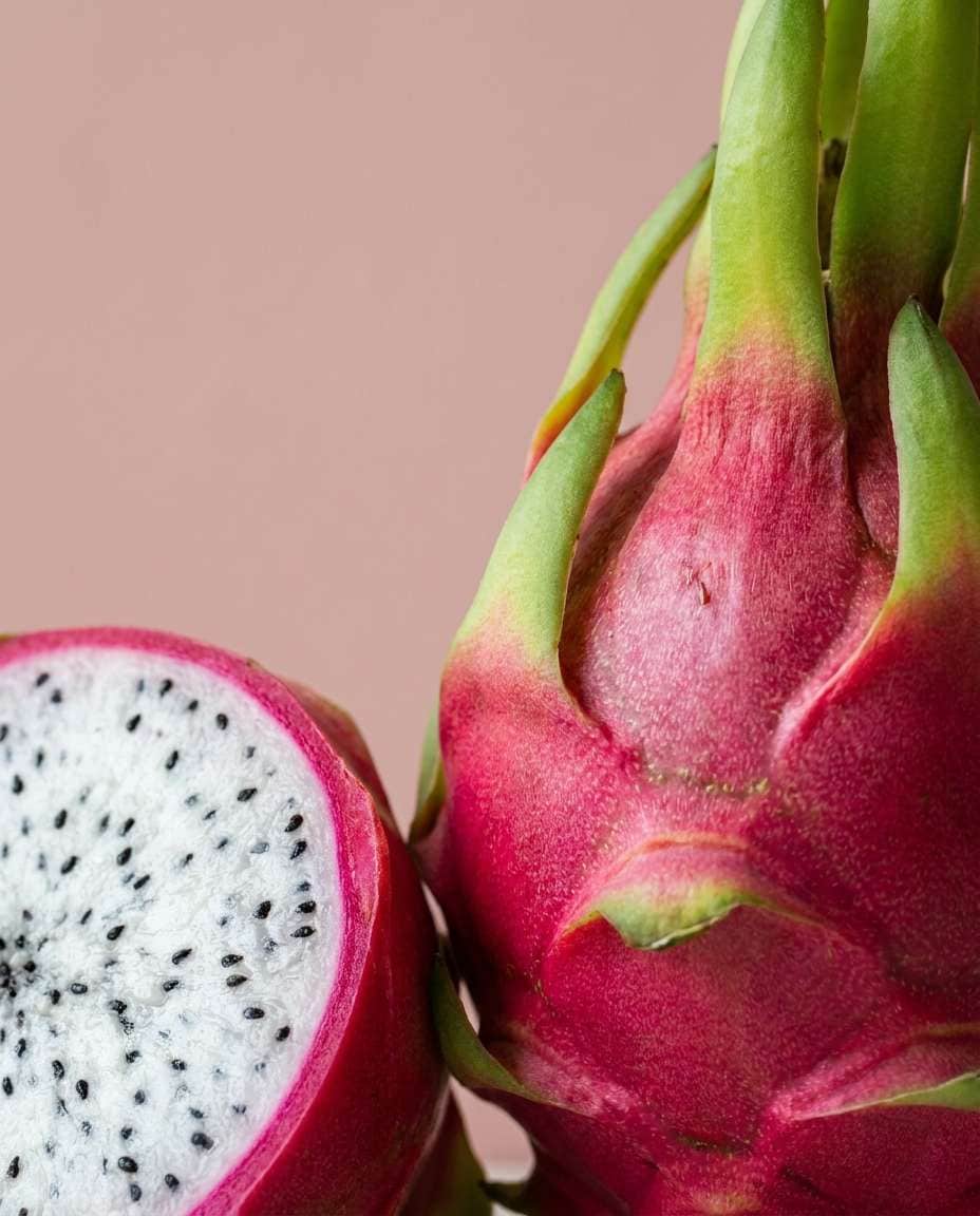 Dragon Fruit Texture AI portrait example — Fruit Wallpaper AI Prompts