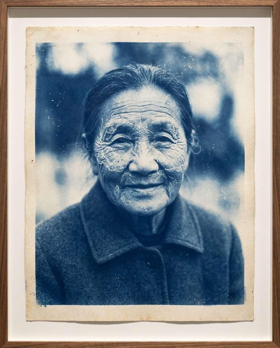 Elder Wisdom Portrait AI portrait