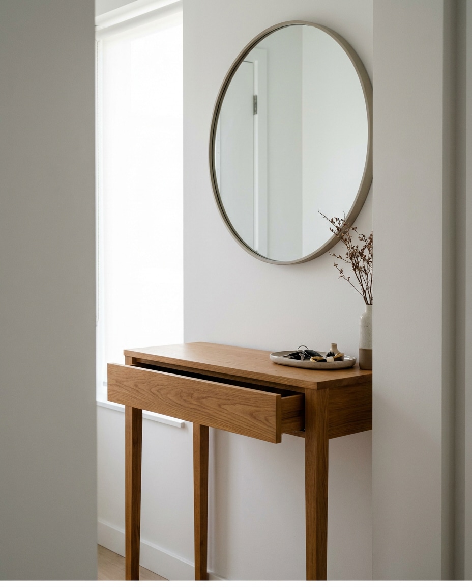 Entryway Console AI portrait — Gemini AI Prompt for Furniture