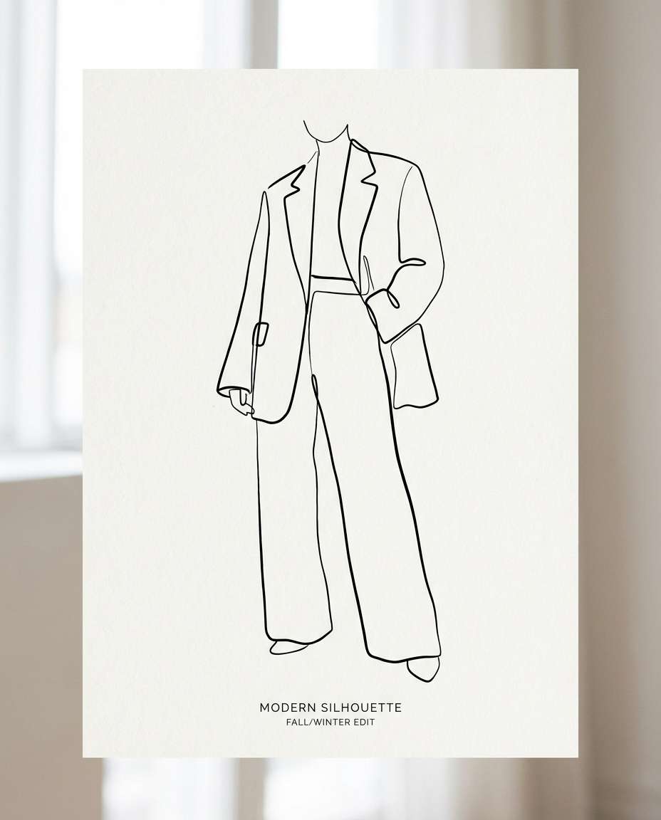 Fashion Figure Sketch AI portrait