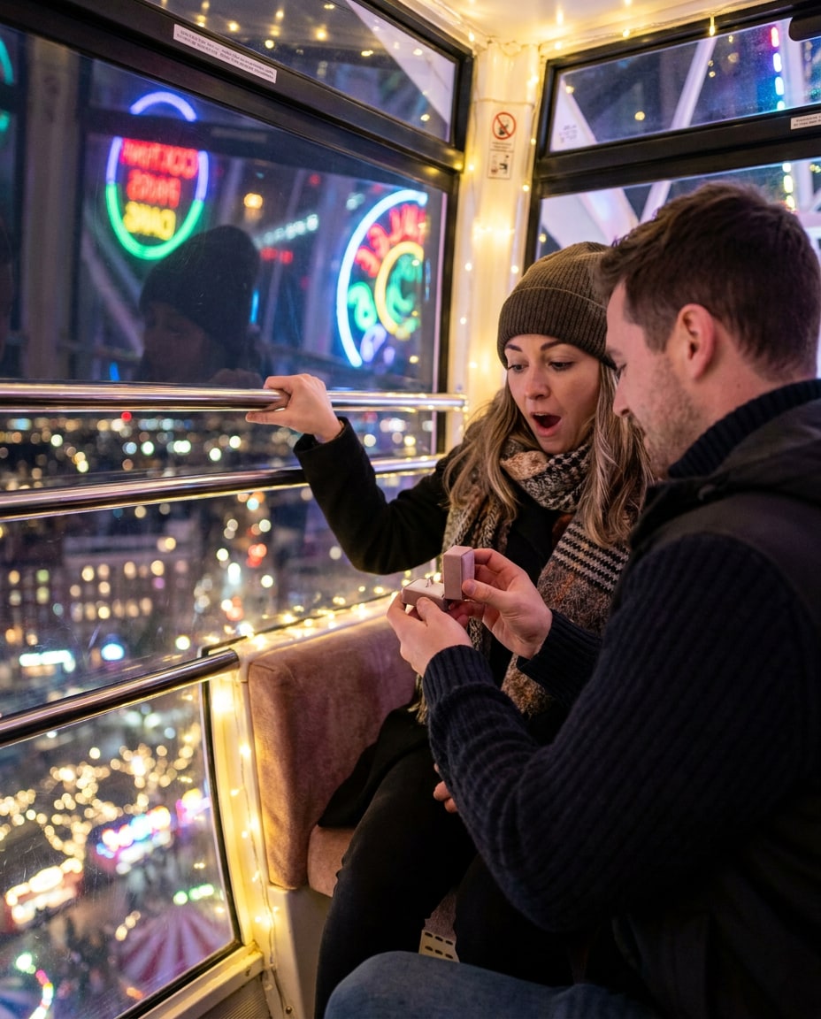Ferris Wheel Surprise AI portrait