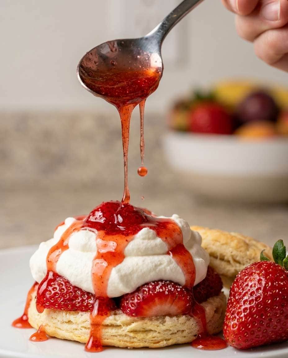 Glaze Drip Moment AI portrait — Gemini AI Strawberry Shortcake Photo Prompt