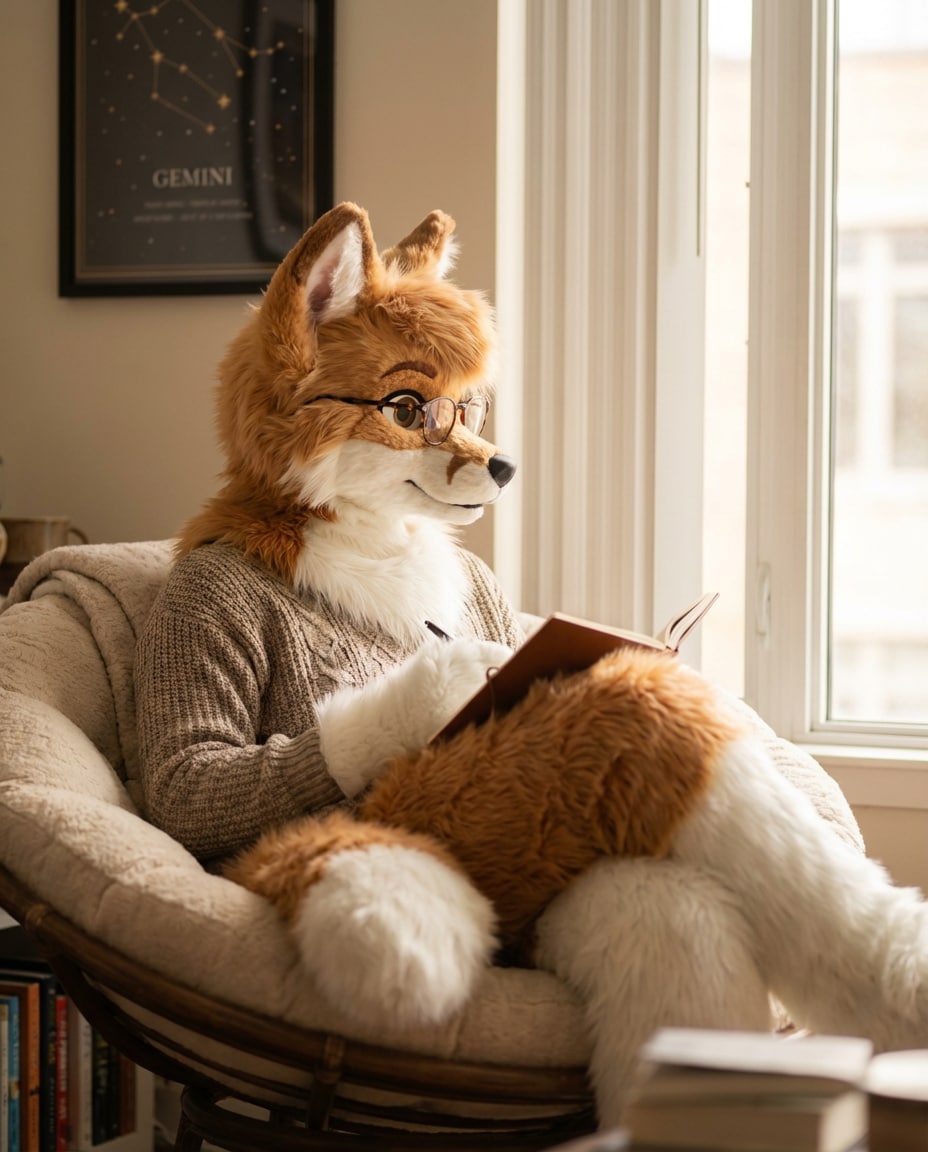 Golden Hour Portrait AI portrait example — Gemini AI Furry Prompt