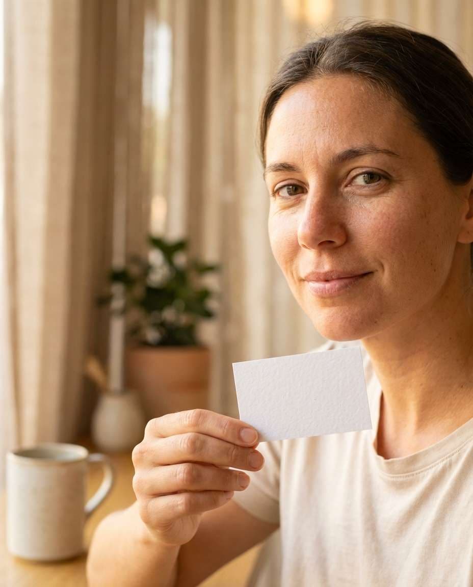 Golden Hour Portrait AI portrait — AI Minimalist Card Prompts