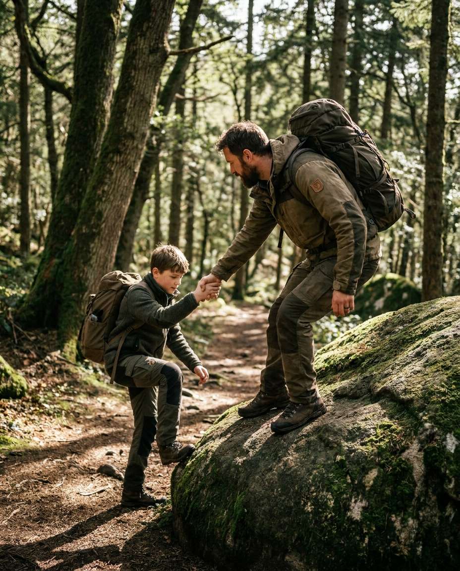 Hiking Brothers AI portrait