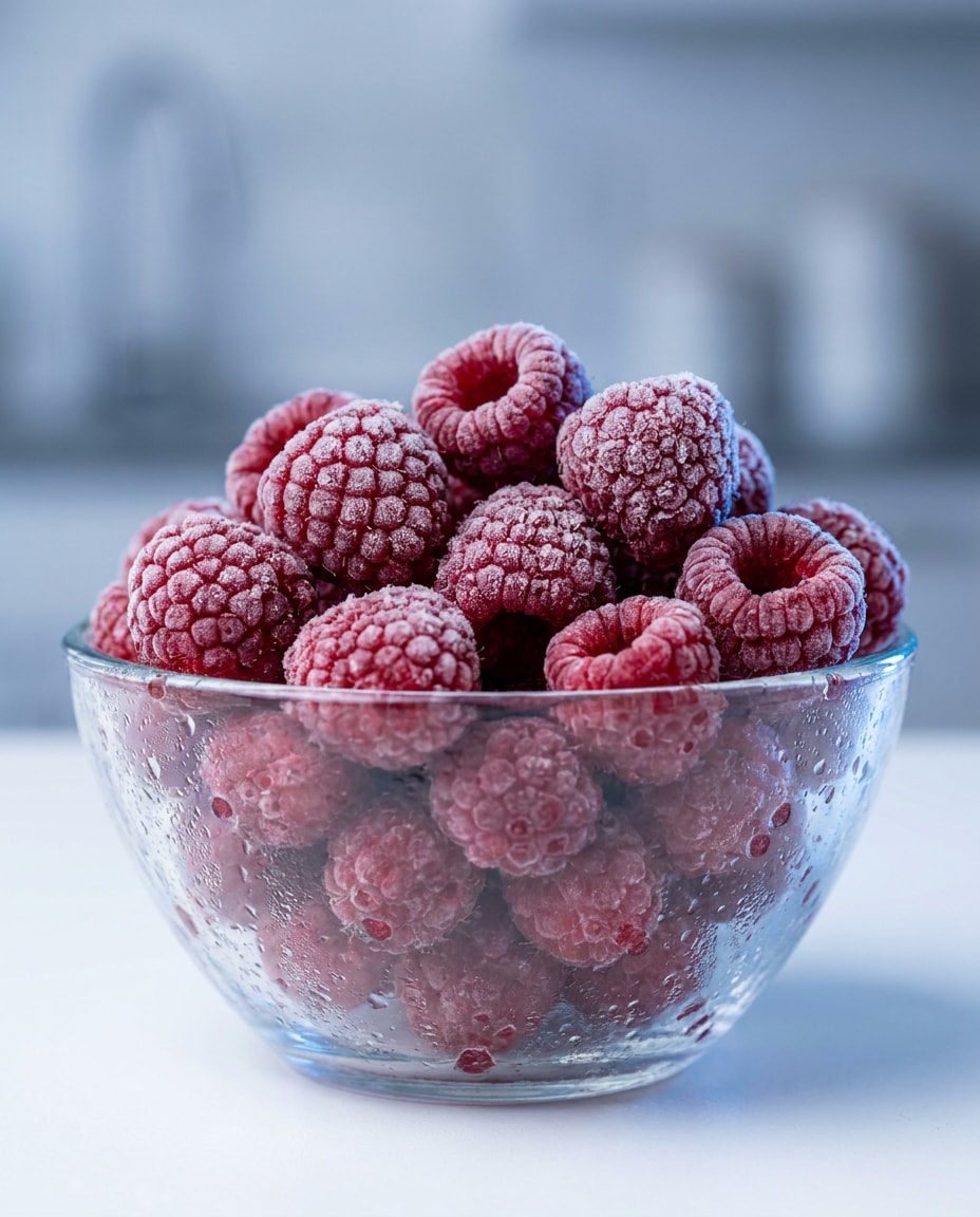 Ice Crystals Frozen Berries AI portrait