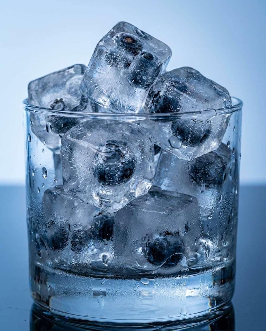 Ice Cube Blueberries AI portrait