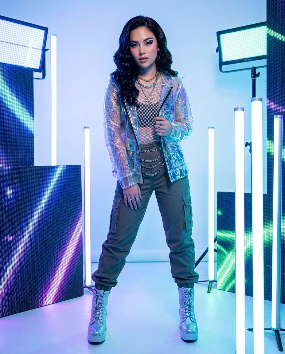 K-Pop Style Studio AI portrait — Gemini AI Singer Photo Prompts