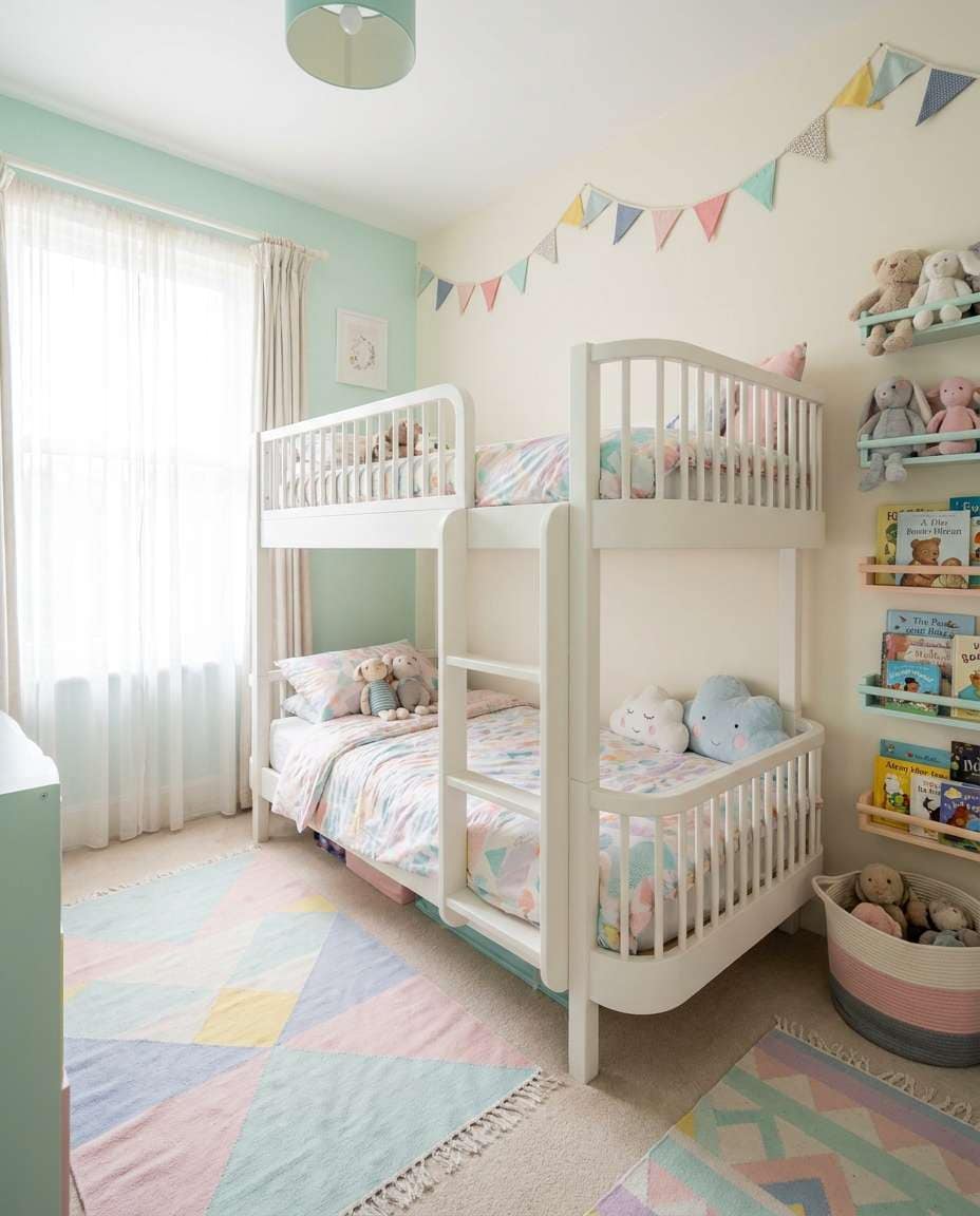 Kids Bunk Bed AI portrait — Gemini AI Prompt for Furniture