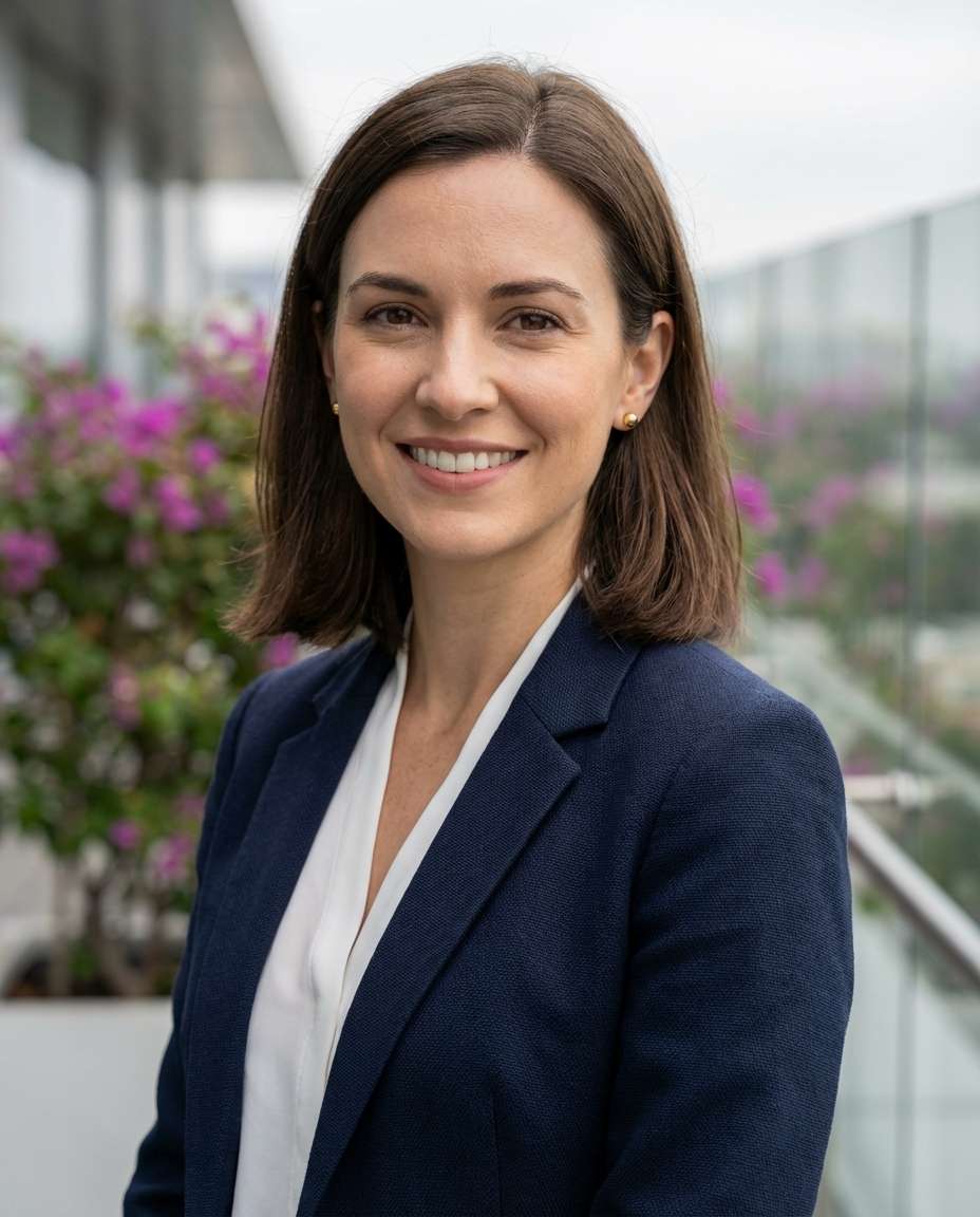 LinkedIn-Ready Headshot AI portrait example — AI Bougainvillea Photo