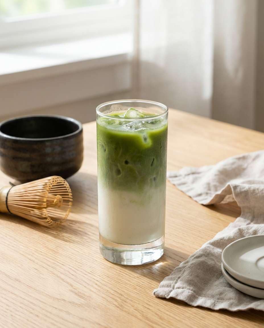 Matcha Latte Serenity AI portrait