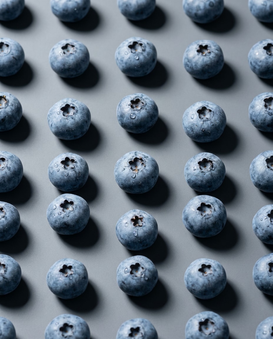 Minimal Pattern Background AI portrait example — AI Blueberry Image Prompts for Gemini & ChatGPT