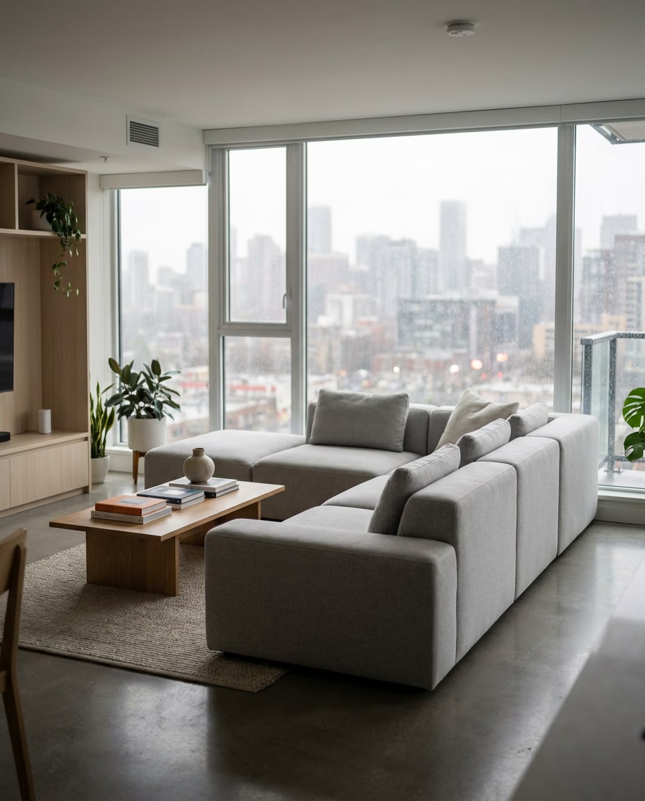 Modular Sectional AI portrait — Gemini AI Prompt for Furniture