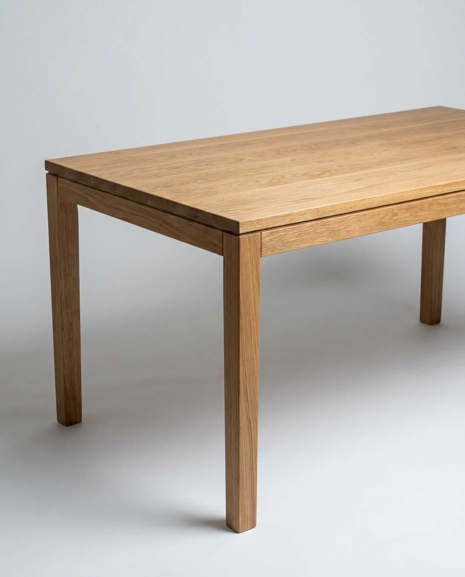 Oak Dining Table AI portrait