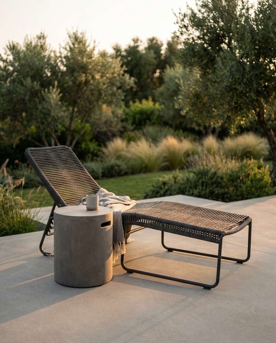 Outdoor Patio Set AI portrait — Gemini AI Prompt for Furniture