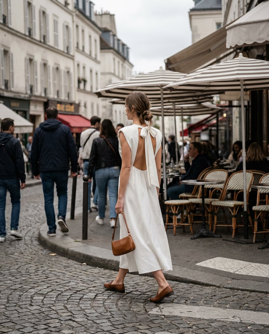 Paris Street Chic AI portrait