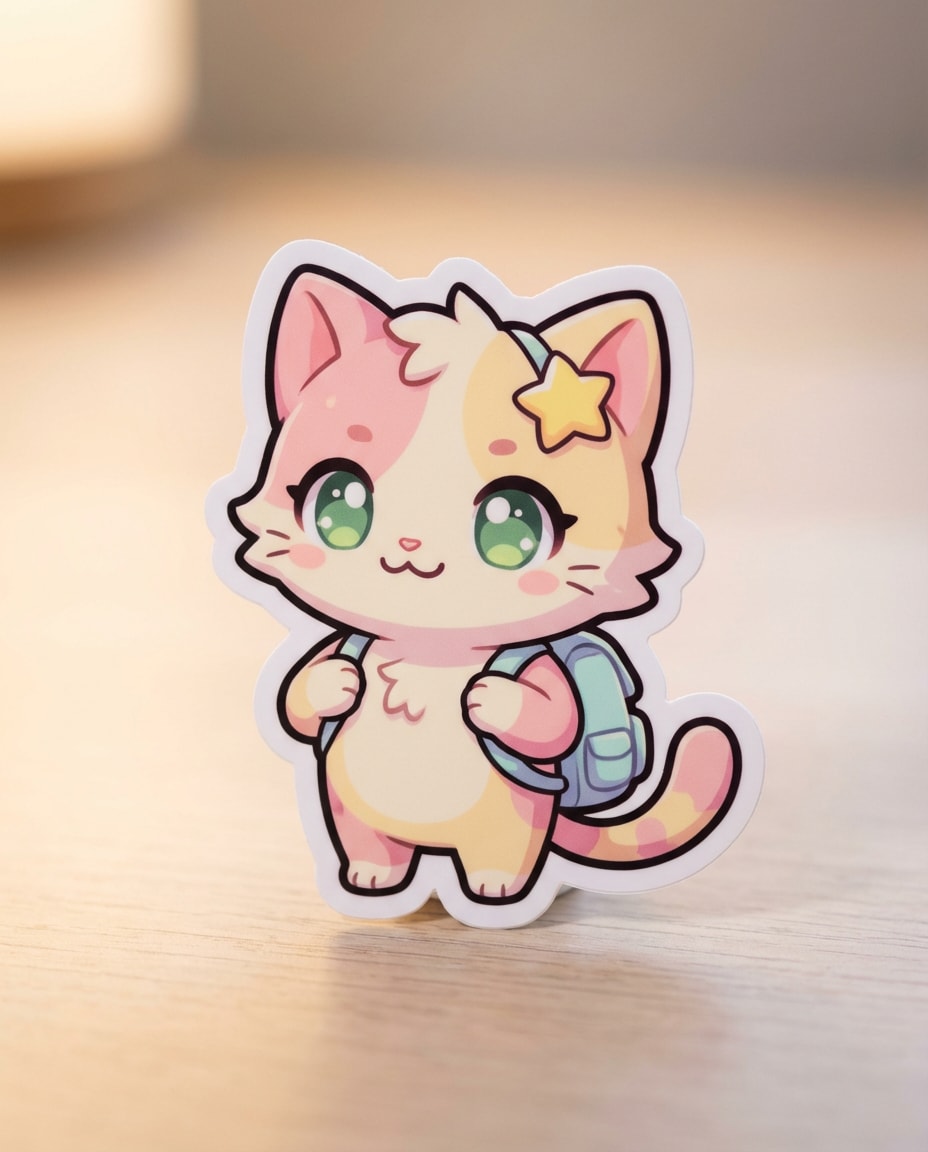 Pastel Chibi Sticker AI portrait