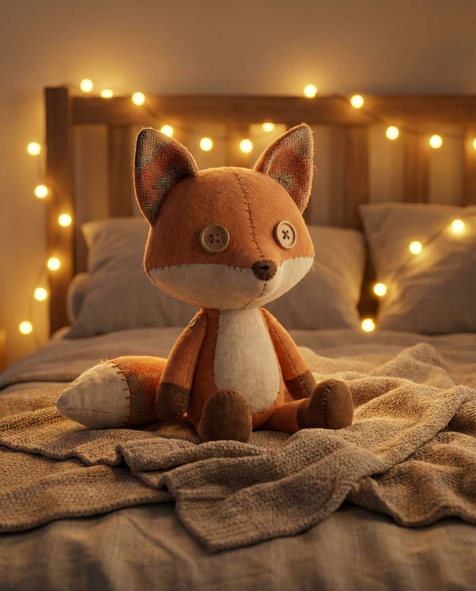 Plush Toy Render AI portrait example — Gemini AI Furry Prompt