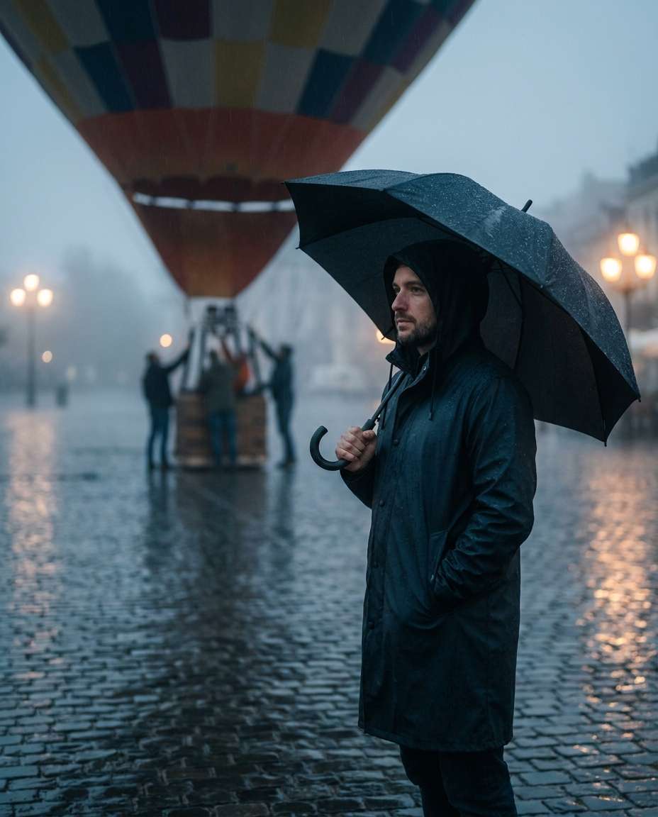 Rainy Mist Launch AI portrait