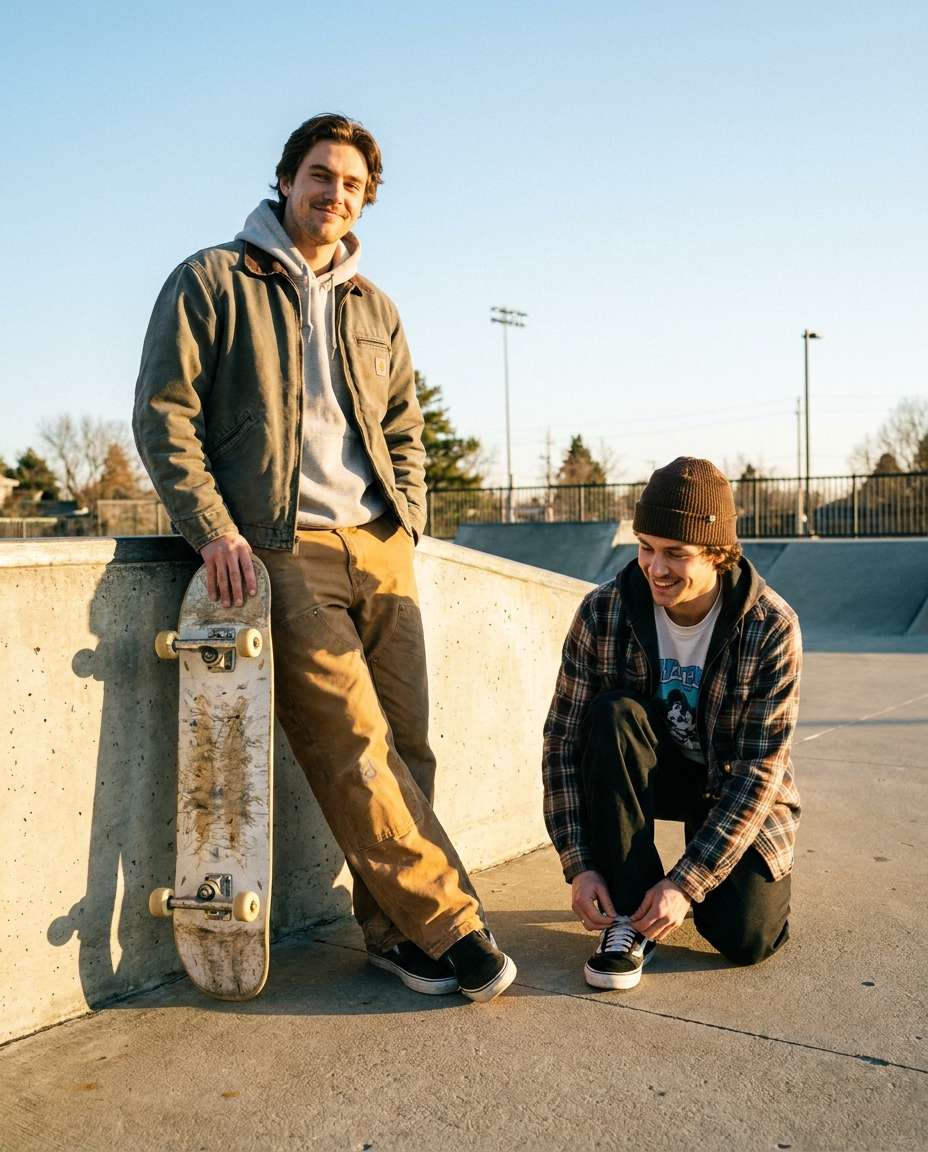 Skatepark Brothers AI portrait