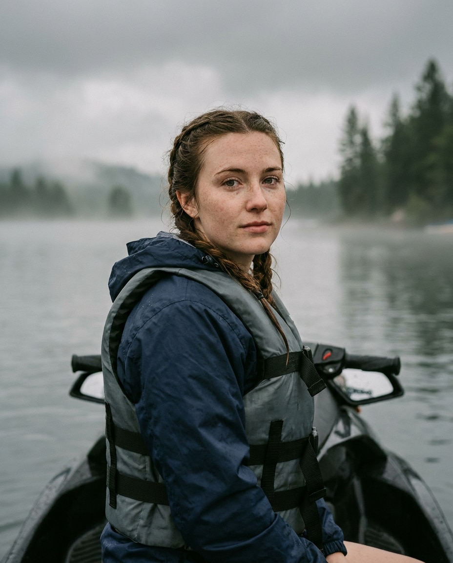 Soft Overcast Look AI portrait example — Gemini AI Jet Ski Photo Prompts for Cinematic, Realistic Action Shots
