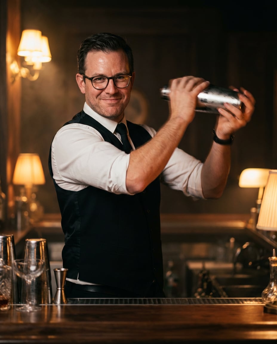 Speakeasy Shake Moment AI portrait