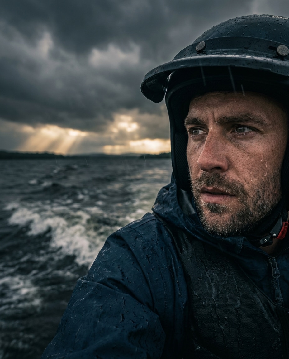 Stormy Sky Drama AI portrait