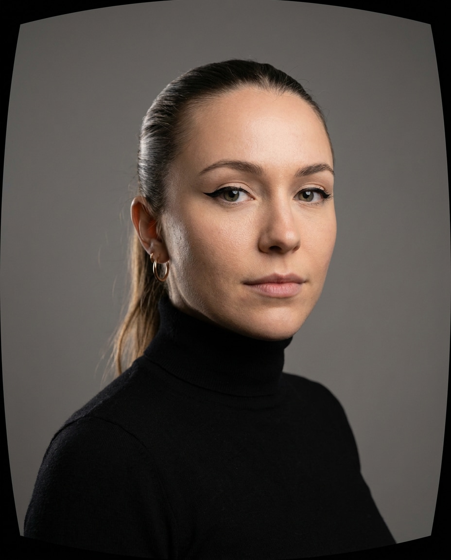 Studio Beauty Fisheye AI portrait — Free Copy & Paste