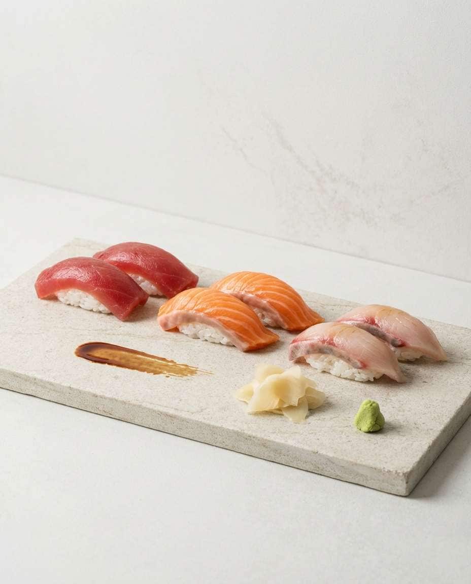 Sushi Minimal Elegance AI portrait